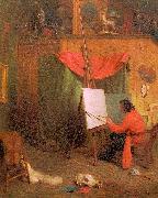 William Holbrook Beard Self Portrait in the Studio china oil painting artist